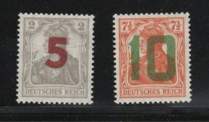 Poland Stamps Mint Hinged Unused Sc#77-78 $675 cv