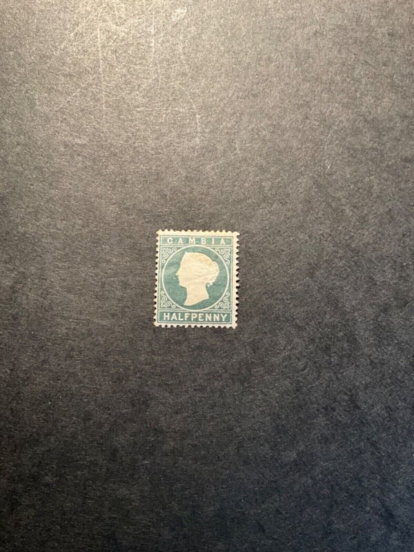 Stamps Gambia Scott# 12 hinged