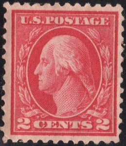 1920 unused 2c carmine Washington postage stamp  SC 528A