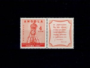 x ANGOLA 1951 MNH full set LADY OF FATIMA Ano Santo Sc#357 YT#352 Mf#350 SG#482