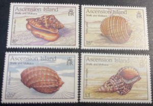 ASCENSION ISLAND # 476-479-MINT NEVER/HINGED--COMPLETE SET--1989