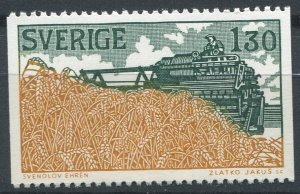 Sweden Sc#1283 MNH, 1.30k sl grn & ocher, Agriculture (1979)