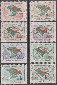 ALGERIA Sc# 296-303 CPL MNH ALGERIAN REVOLUTION and RETURN to PEACE