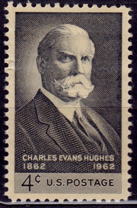United States, 1962, Chief Justice Hughes,4c, sc#1195, MNH
