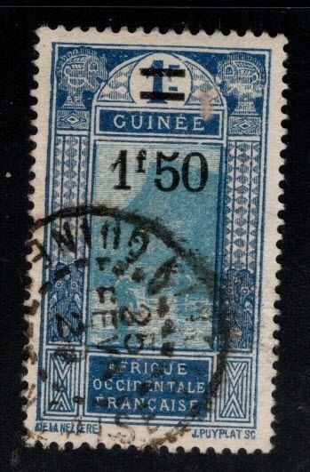 FRENCH GUINEA Scott  112 Used stamp