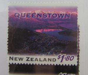 Dunedin New Zealand SC #1249-54 QUEENSTOWN Red Cactus Design  MNH stamps