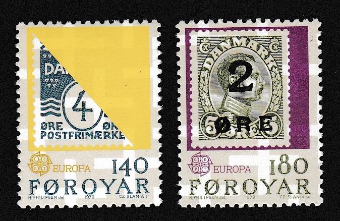 Faroe Is. Europa CEPT issue 1979 2v SG#42-43 SC#43-44