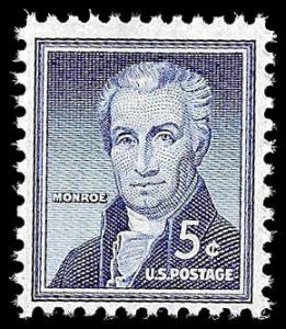# 1038 MINT NEVER HINGED JAMES MONROE