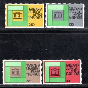 KENYA, UGANDA, & TANZANIA SC# 168-71 FVF/MOG