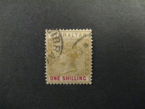 Gibraltar #21 used  a23.5 9704