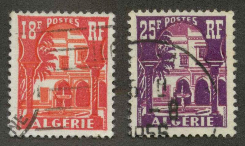 Algeria 269, 271 Used VF