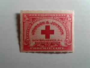 SCOTT # RS286 MINT NEVER HINGED GEM 5/8 CENT JOHNSON AND JOHNSON !!!