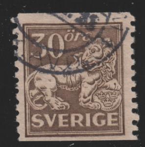 Sweden 125 Heraldic Lion 1920