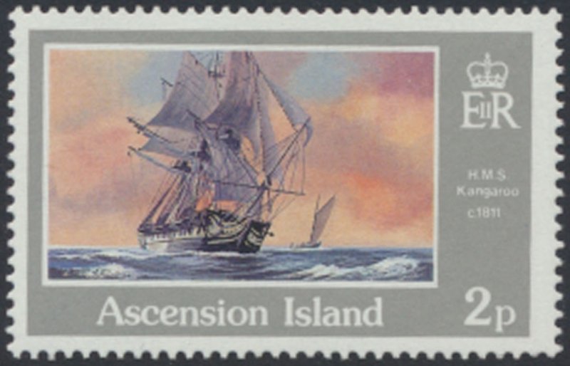 Ascension    SC# 402  MNH   Ships   see details & scans