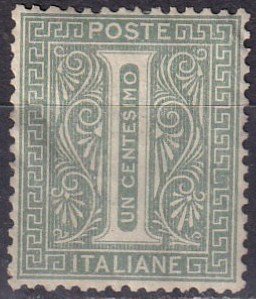 Italy #24  F-VF  Unused  CV $6.00  (Z6681)