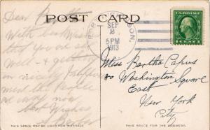 United States York Port Dickinson 1913 4b-bar  1865-1917  PC.