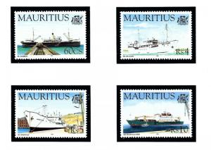 Mauritius 829-32 MNH 1996 Ships