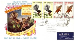 New Zealand, Birds, Worldwide First Day Cover