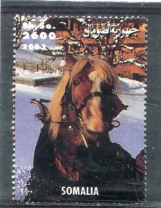 Somalia 2002 ARABIAN HORSE 1 value Perforated Mint (NH)