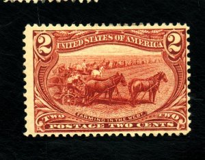 286 MINT FVF OG HR Cat $25