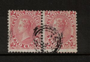 Canada #20 Used Rare Pair