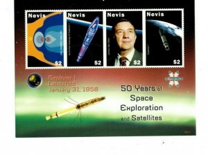 Nevis - 2008 - Space Explorer 1 - Sheet of Four  - MNH