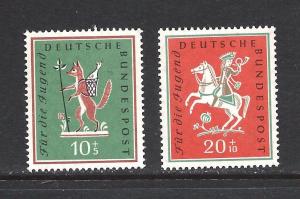 Germany Sc.  # B360-61 f-vf mnh Semi-Postal set