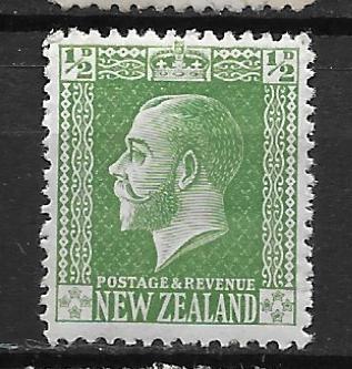 New Zealand 144 KGV single MLH