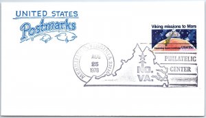 US SPECIAL EVENT COVER NORTHERN VIRGINIA PHILATELIC CENTER AT MERRIFIELD 1978