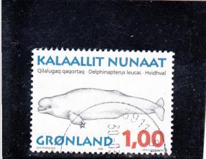 Greenland  Scott#  305  Used