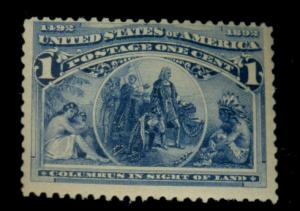 230 MINT Fine+ OG NH Cat$32.50