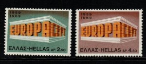 GREECE SG1106/7 1969 EUROPA MNH