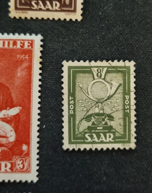 germany SAAR Old stamps lot - lot #706