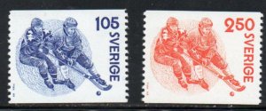 Sweden Sc 1273-74 1979 Bandy stamp set mint NH