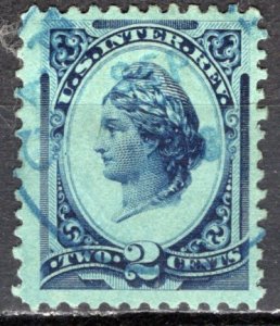 USA; 1875: Sc. # R152a. Used Single Stamp