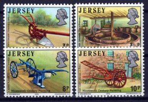 Jersey 120-123 MNH Farming Equipment Agriculture ZAYIX 0524S0093