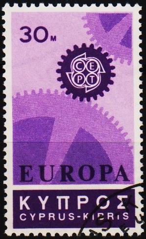 Cyprus. 1967 30m S.G.303 Fine Used