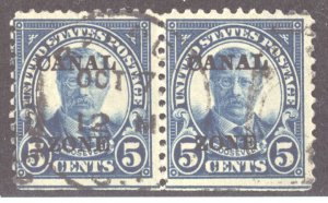 Canal Zone, Scott #74, Used