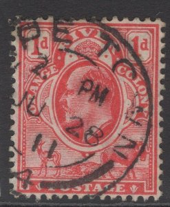 ORANGE FREE STATE SG149 1905 1d SCARLET USED