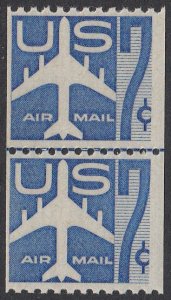 United States C52 MNH Line Pair CV $15.00