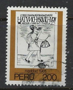 Peru 756 Used 1981 issue (fe5325)