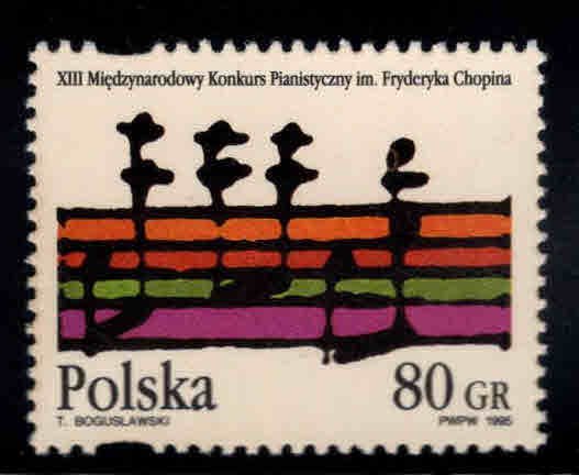 Poland Scott 3261 MNH** Chipin stamp