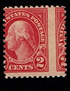 Scott #554 Poor-OG-NH.