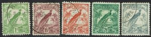 NEW GUINEA 1932 UNDATED BIRD 1D - 3D USED