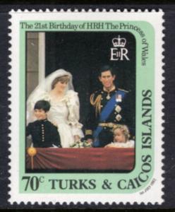 Turks and Caicos 532 MNH VF