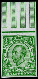 SG346 SPEC N6f(1), ½d green, NH MINT. Cat £220. WMK ROYAL CYPHER (MULTIPLE)