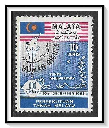 Malaya, Federation #89 Human Rights MH