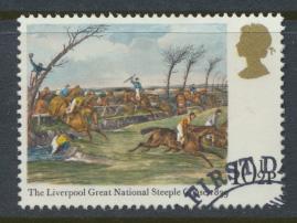 Great Britain  SG 1088 SC# 864 Used / FU with First Day Cancel - Horse Racing...