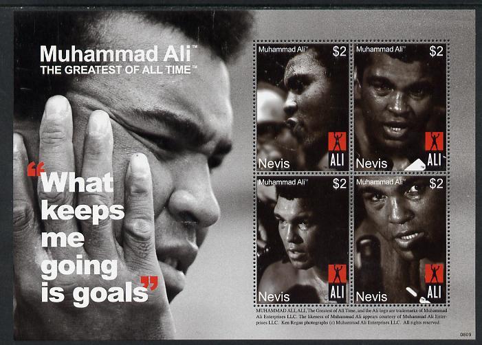 Nevis 2008 Muhammad Ali - The Greatest of All Time #2 per...