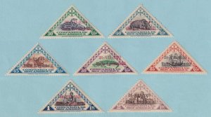 MOZAMBIQUE COMPANY 194 - 200  MINT HINGED OG * SET - SOME ARE MNH ** - P543